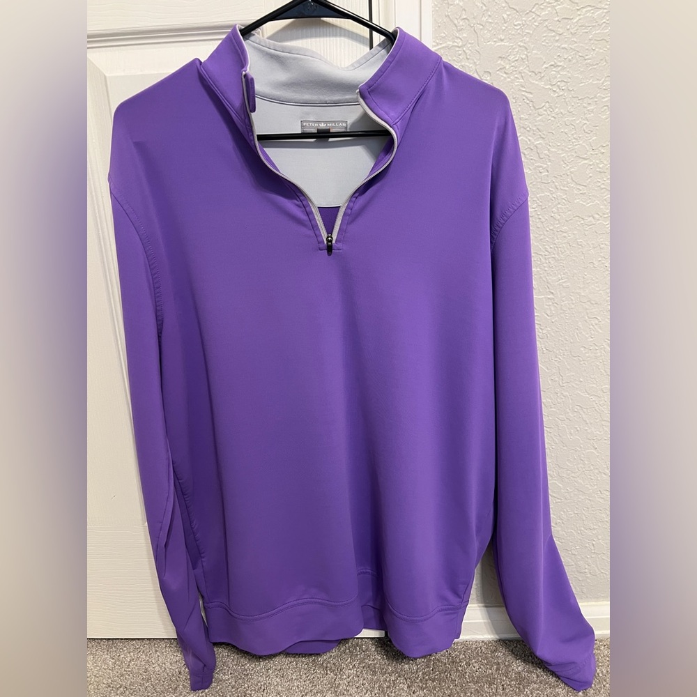 Peter Millar Wicking 1/4 Quarter Zip Pullover medium